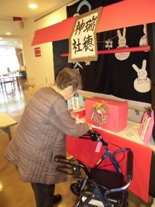 新年の参拝です。