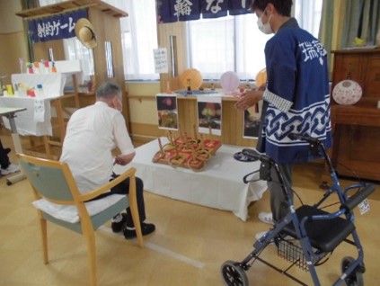 声を掛け合いながら輪投げを楽しみました！