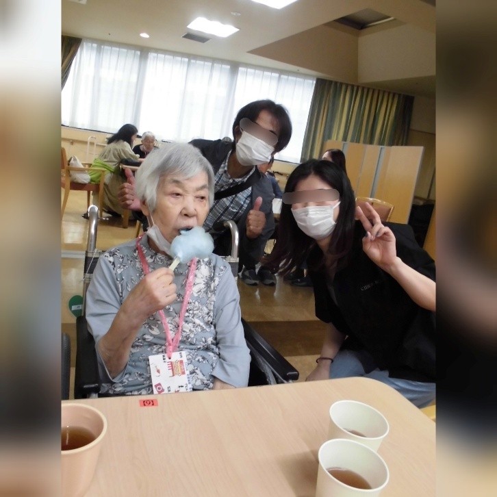 ご家族と一緒に楽しいひと時を過ごしました