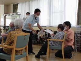 長寿の表彰を行いました
